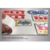Kungfu Graphics Racing Sponsor Logo Micro Decal Sheet, White