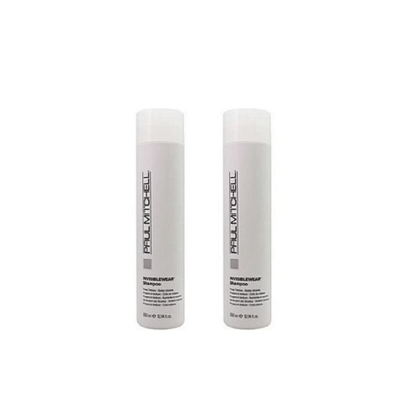 Paul Mitchell Invisible Wear Shampoo 10.1 fl oz (300 ml) x 2 Sets