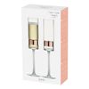Anton Studio Designs SoHo Champagne Flutes Bronze Pack of 2
