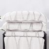 PHP Beautiful Quilted Bedspread Throw Embossed Frilled Pattern Quilt Coverlets Bedspreads Throw Bedding for All Season Comforter Set - White - Single