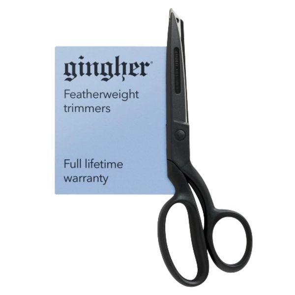 Gingher 8 Inch Featherweight Bent Handle Scissors