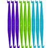 Outie Tool | Clear Aligner Invisible Braces Removal Tool | Patented Design | 60 Count | 20 EA. Sky Blue, Neon Green Bulk / 20 Pacific Singles