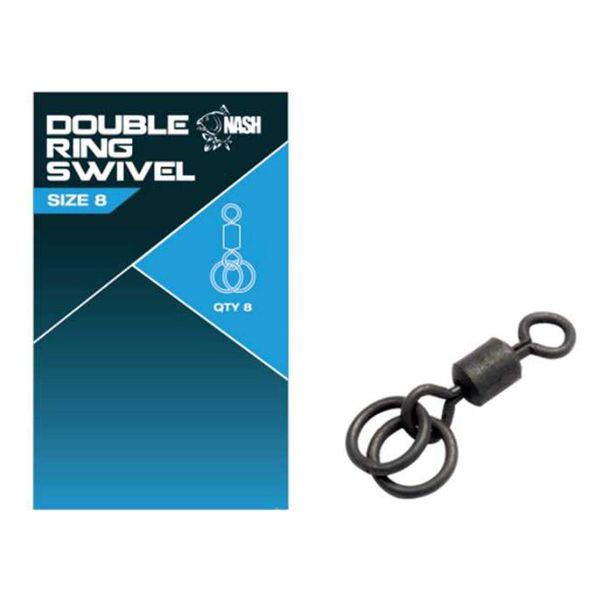 Nash Double Ring Swivel Qty 8