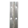 Stainless Steel Piano Hinge 1-1/2 x 3' Full Surface Continuous Non-removable Pin