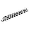 Performance Tool W54287 15-Piece Drain Plug Socket Set