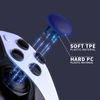 eXtremeRate Clear Blue Replacement Swappable Thumbsticks for PS5 Edge Controller, Custom Interchangeable Analog Stick Joystick Caps for PS5 Edge Controller - Controller & Thumbstick Base NOT Included