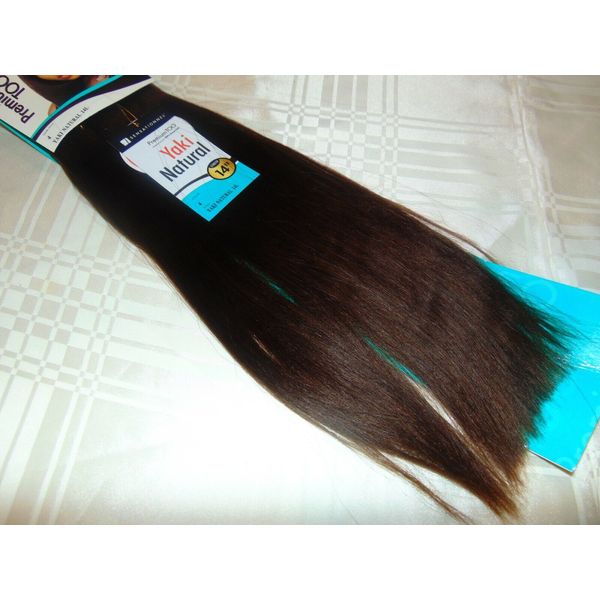 Sensationnel Premium Too 100% Human Hair Yaki Natural 14" Color 4