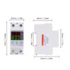 Voltage Protector Relay, Voltage Control Relay, Over Voltage Under Voltage Protection, SVP‑916 230V Adjustable Automatic Over Under Voltage Reset Device(63A)