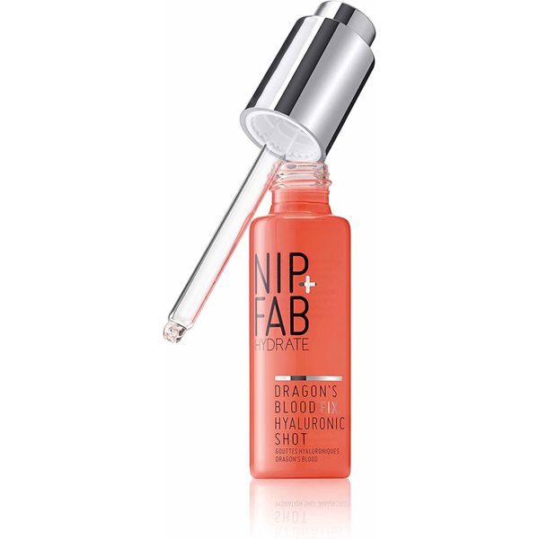 Nip+Fab Dragon's Blood Hyaluronic Fix Shot | 30 ml | Idratazione ottimale per un incarnato più pieno e fresco | Vegan e Cruelty Free