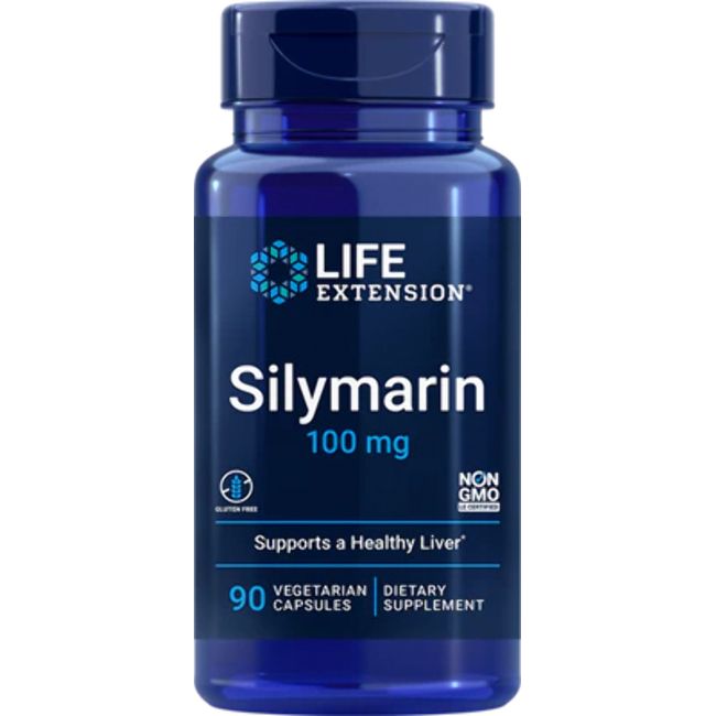 Silymarin, 100 mg, 90 vegetarian capsules