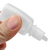 KOHAND 200 PCS 10ML Plastic Dropper Bottles, Squeezable Dropper Bottles With Black Cap, White, Translucent