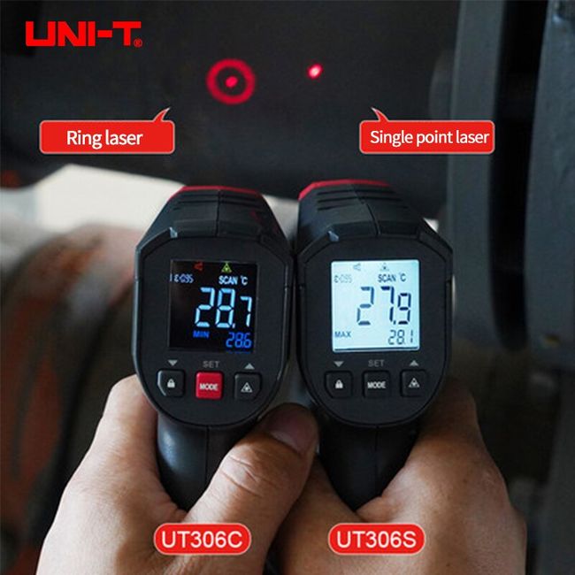 uni-t digital thermal meter ut306c non-contact