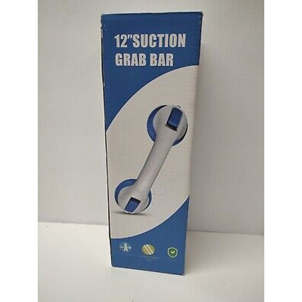 Health Line 12” Suction Grab Bar W/ Flip Up Locking Tabs,