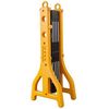 Way4Now - Yellow Black - Plastic Expandable Barrier (1)