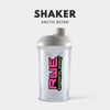 RAZOR WIRE ENERGY Retro Shaker Bottle, 500ml Protein Shaker - Clear