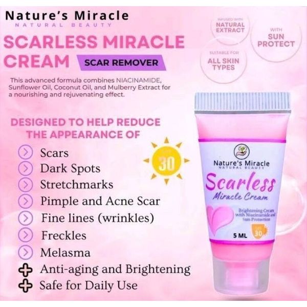 Nature’s Mircale Scarless Miracle cream