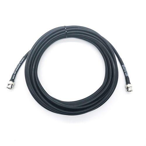 Cable Assemblies Now Times Microwave LMR-240 Ultraflex Low Loss Coaxial Cable with BNC Male to BNC Male Connectors - 10 Feet