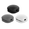 DeLock Kabel Clip Set Halterung, weiß/grau, Schwarz