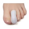 ZenToes 6 Pack Gel Toe Cap and Protector - Cushions and Protects to Provide Relief from Missing or Ingrown Toenails, Corns, Blisters, Hammer Toes (Small, White)