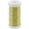 Corsage Creations - Metallic Wire - Gold (0.5mm x 100g)