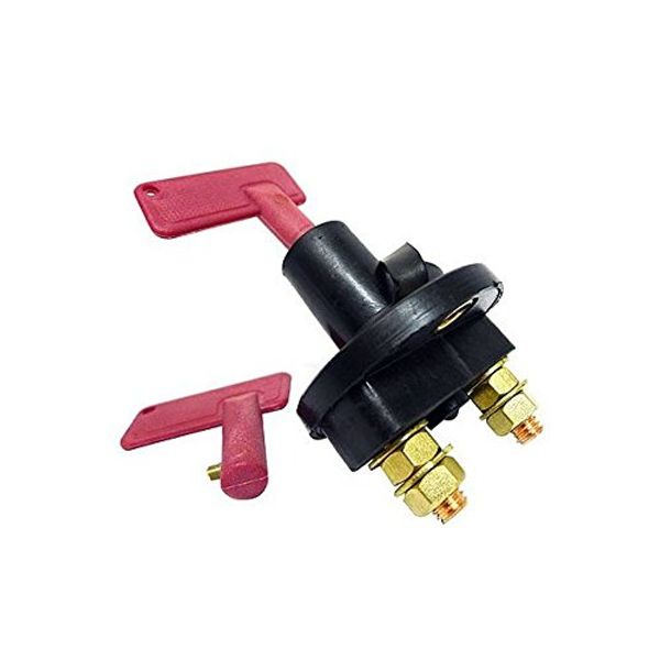 12 Volt 300 Amp Battery Disconnect Cut Off Kill Switch With 2 Keys