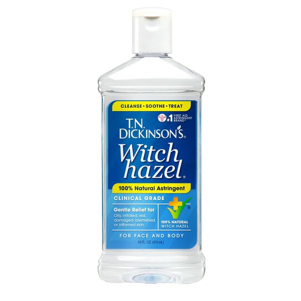 TN Dickinson's Witch Hazel Natural Astringent, 16 oz by T.N. Dickinson