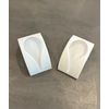 Set of 2 Tea Towel Holders for 20 mm Front (216_White)