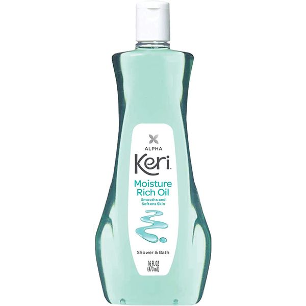 Keri Moisturizing Shower and Bath Oil, 16 Fl Oz