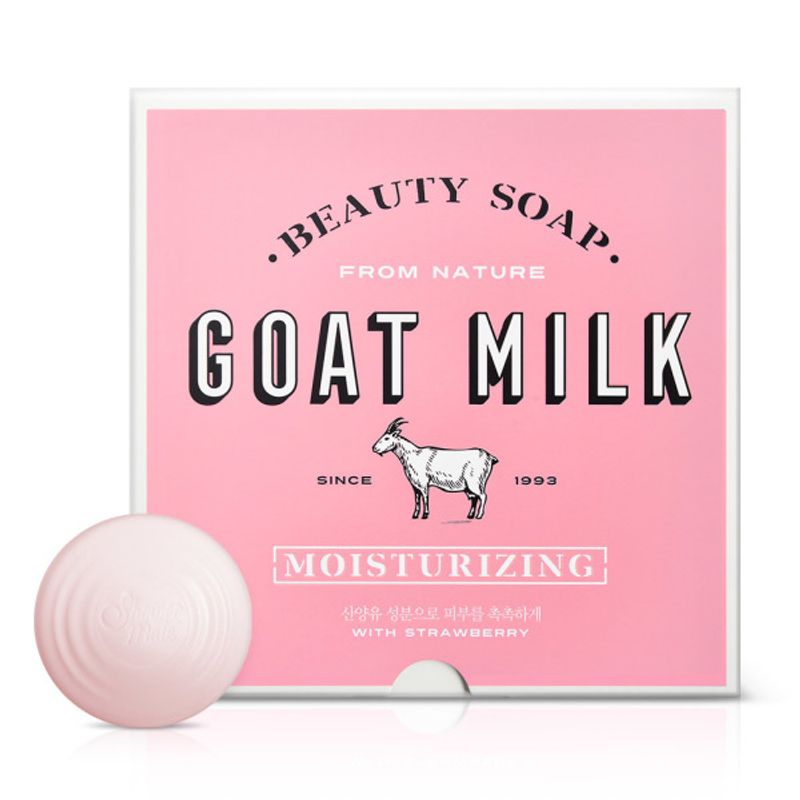 Showermate goat milk soap 90g x 12 pieces strawberry milk scent ...
