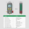  Refrigeration Digital Pressure Gauge Set HVAC System Manifold Temp Vacuum Test