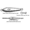 DO-IT in-Line Trolling Sinker Mold INT-4-AB