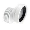 McAlpine WC-CON4A 40mm Offset Rigid WC Connector, White