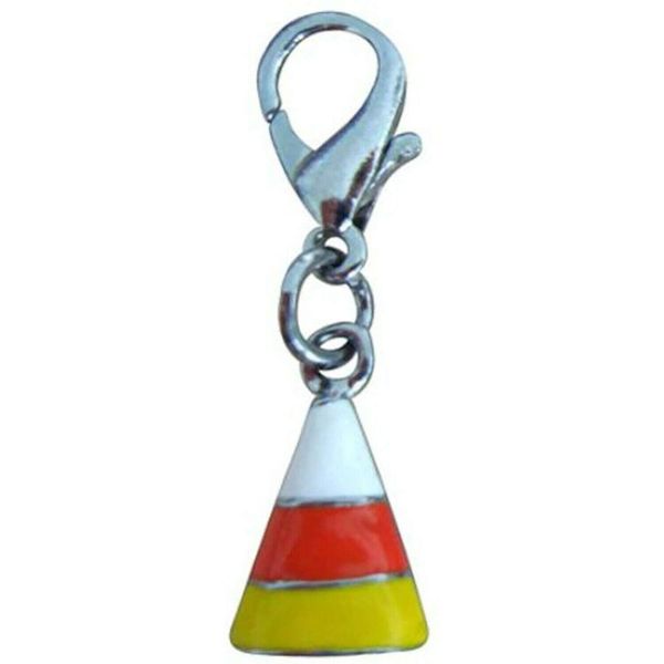 Mirage Pet Products Halloween Lobster Claw Charms/Zipper Pulls Candy Corn one