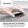 Rheme Replacement TomTom Sat Nav Adhesive Dashboard Mount Disks (4 Pack)
