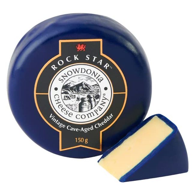 Snowdonia Cheese Company – Rock Star – Cave Aged Cheddar 150g