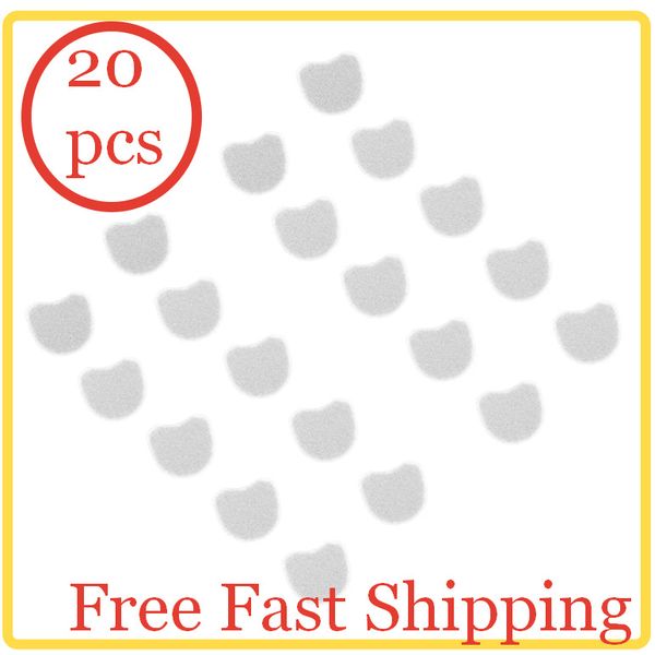 20 Pcs Disposable Fine Filters fits ResMed AirMini CPAP Machine Size 1.5 x 1.5