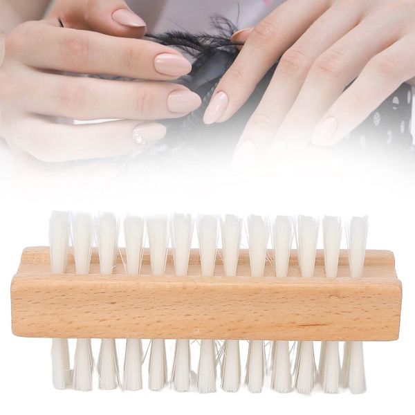 Nail Cleaning Brush,Double-Sided Nail Brush For Cleaning Fingernails Hand Scrubbing Brush for Men Women Manicure Pedicure for Salon Gardeners Mechanics