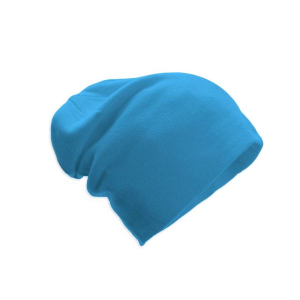 Gravity Threads Slouchy Design Beanie, Blue