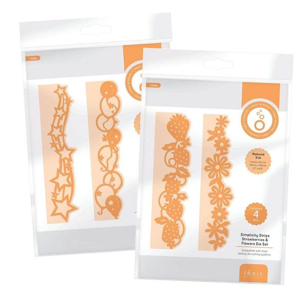 TONIC STUDIOS Simplicity Strips -Full Die Set Collection