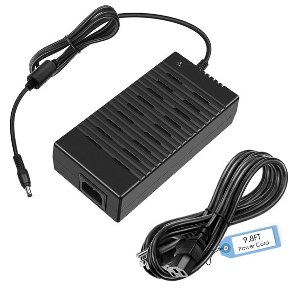 SHNITPWR 12V Power Supply DC 12 Volt Power Adapter 12vdc 15A 180W AC DC Adapter 100V~240V AC to DC Converter Transformer LED Driver with 5.5x2.5mm Tip 13.5FT Super Long for LED Strip Light CCTV Camera