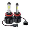 20Pcs/10Pairs H11 4SIDE LED Headlight Bulbs Super Bright Conversion Hi-Low Beam