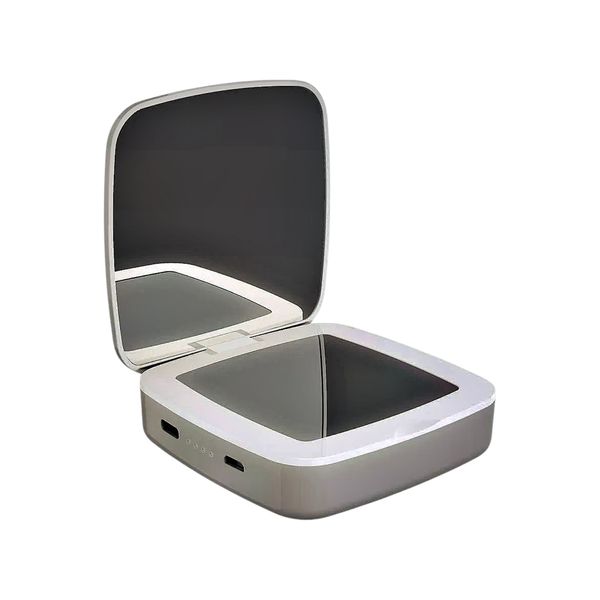 Incipio Compact Mirror 5,000mAh Power Bank with LED Ring Light