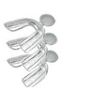 D.I.Y(Do It Yourself) Moldable Thermofitting Teeth Whitening Trays- 3 trays