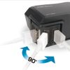 Tsuchiya Yac PF-342 Car Supplies, Angle, USB Twin Socket, Direction, 2.4A