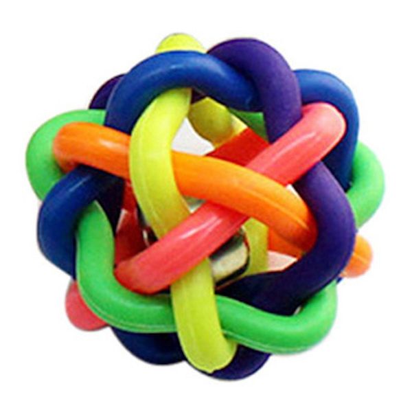 All Things Bunnies Rubber Ball with Bell - Small