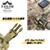 [TAILOR JAPAN] Plate Carrier Panel, Front Panel, Carrier Panel, Modular Panel, Molle Modular Panel, Compatible with Molle Molle, Fabric Specifications (Black)