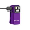 Olight Oclip Pro Purple Clip on Flashlight & imini 2 Rechargeable Mini Flashligh