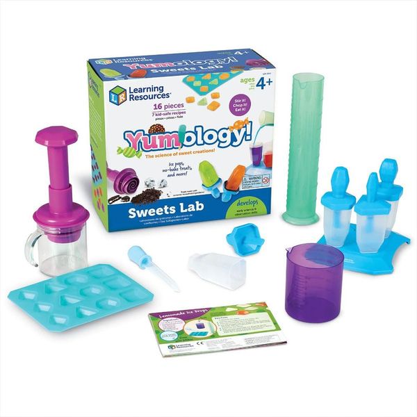 Learning Resources Yumology Science Sweets Lab,STEM Toys, Candy Experiments, Science Kit for Kids, Fun Gifts for Kids, 16 Pieces, Ages 4+