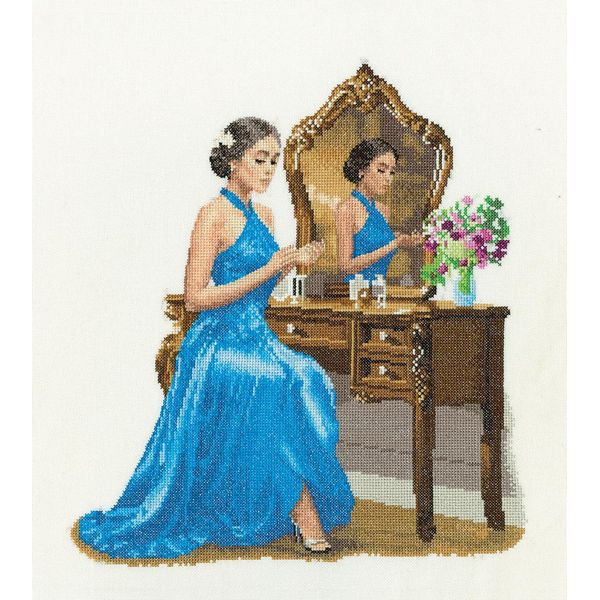 Heritage Crafts Ailsa Cross Stitch Kit - John Clayton Elegance - Aida
