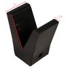 Extreme Max 3005.2187 Transom Saver - Rubber V-Block Only, Black